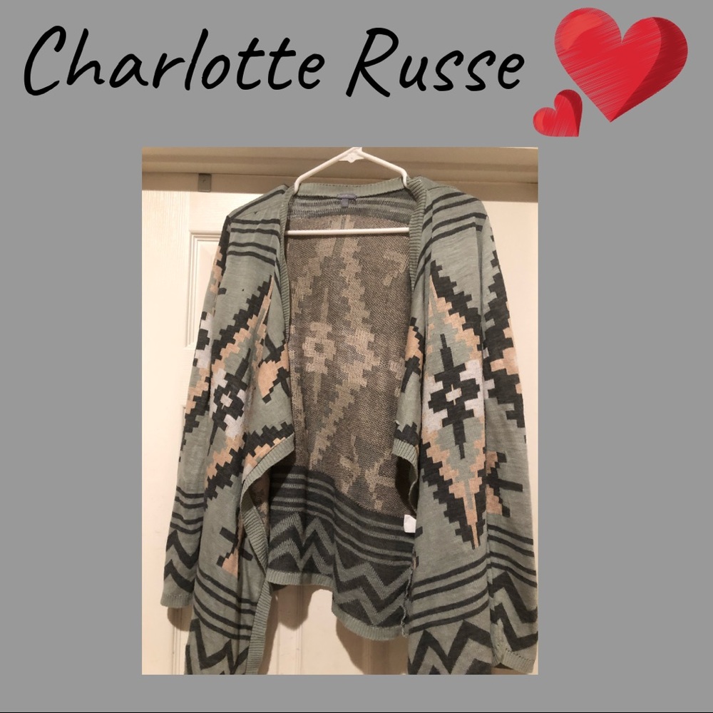 Charlotte Russe Tribal Cardigan